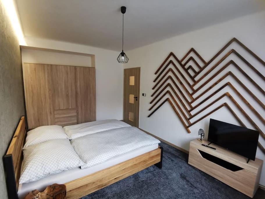 Apartman Bila Voda Červená Voda Екстериор снимка